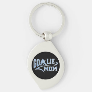 Hockey Goalie Mum Athletic Tail Key Ring