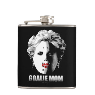 Hockey Goalie Mum Hip Flask