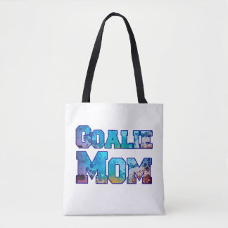 Hockey Goalie Mum Watercolor Tote Bag