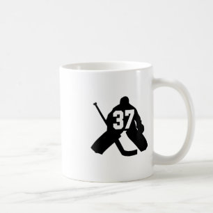 Hockey Goalie Number Thirty-seven Coffee Mug