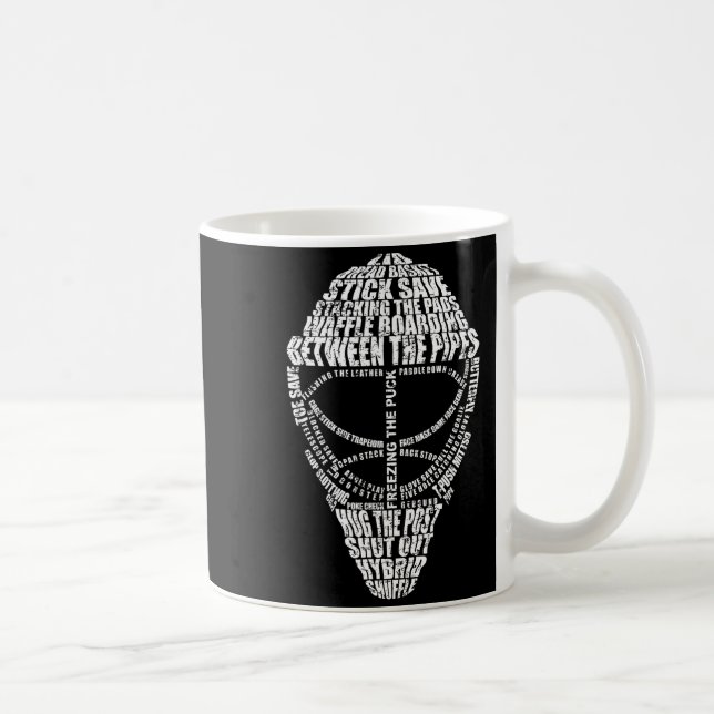 Hockey Goalie Quote For Hockey Goalie  Coffee Mug (Right)