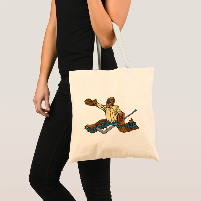 Hockey Goalie Tote Bag (Creator Uploaded)