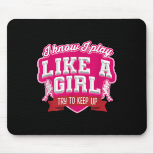 Hockey Goalkeeper Goalie Sport Field Hockey Player Mouse Pad