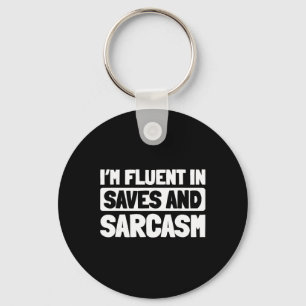Hockey Goalkeeper - Ice Hockey Goalie Key Ring