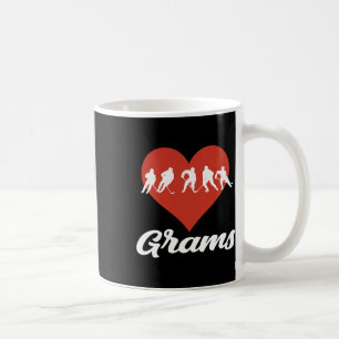 Hockey Grams Hockey Heart Love Coffee Mug
