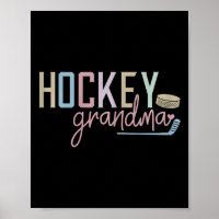 Hockey Grandma Design Cute Ice Hockey Rink Fan
