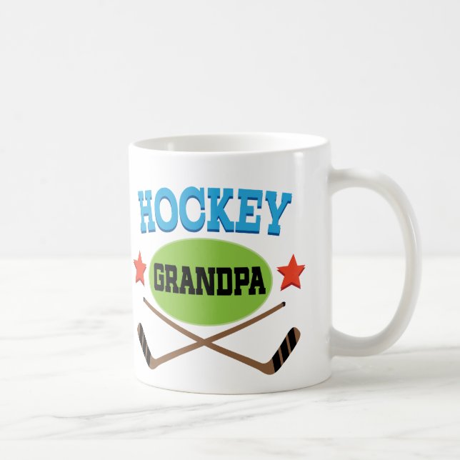 Hockey Grandpa Coffee Mug (Right)