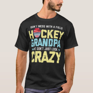 Hockey Grandpa cool freestyle T-Shirt