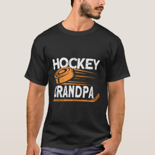 Hockey Grandpa Hockey Player Ice Hockey T-Shirt