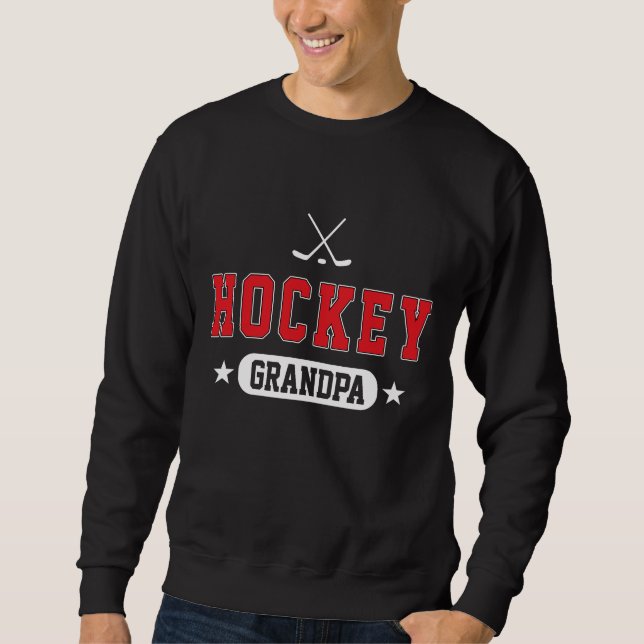 Hockey Grandpa Sweatshirt (Front)