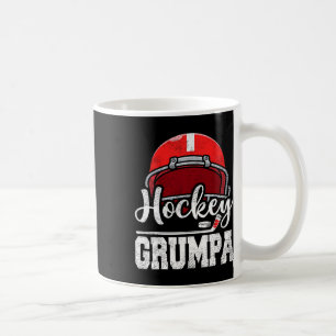 Hockey Grumpa Hockey Player Game Day Father's Day  Coffee Mug