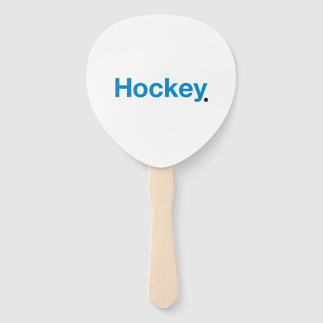 Hockey Hand Fan (Front)
