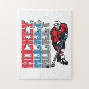 Hockey, Hockey, Hockey Jigsaw Puzzle