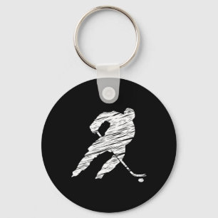 Hockey Hockey Saying Coach Coach Ice Hockey Player Key Ring