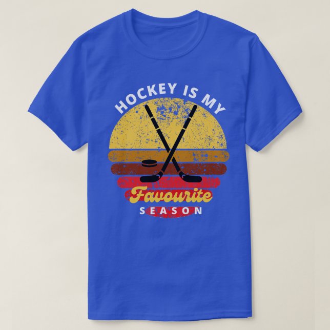 Hockey I Would  T-Shirt (Design Front)