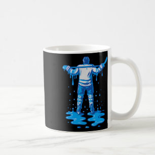 Hockey Ice Cream Drip Boys Girls Ice Hockey Youth Coffee Mug