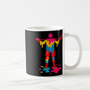 Hockey Ice Cream Drip Boys Girls Ice Hockey Youth Coffee Mug