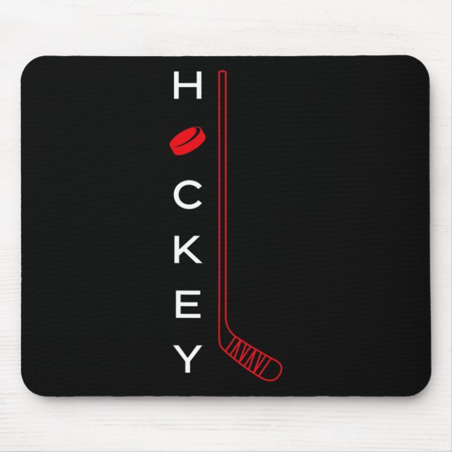 Hockey  Ice Hockey Player Gift 2 Mouse Pad (Front)
