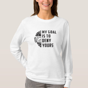 Hockey Ice Hockey Sports Stick Team Funny Gift T-Shirt