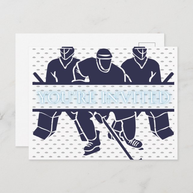 hockey invite (Front/Back)