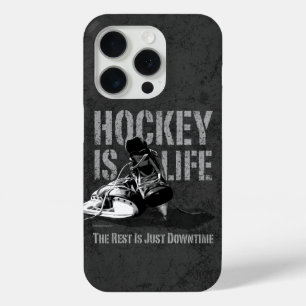 Hockey Is Life iPhone 15 Pro Case