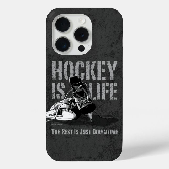 Hockey Is Life Case-Mate iPhone Case (Back)