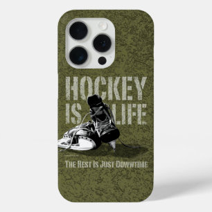 Hockey Is Life iPhone 15 Pro Case