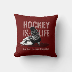 Hockey Is Life Cushion