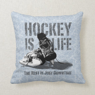Hockey Is Life Cushion