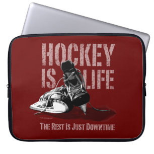 Hockey Is Life Laptop Sleeve