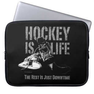 Hockey Is Life Laptop Sleeve