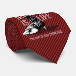 Hockey Is Life Neck Tie