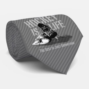 Hockey Is Life Tie