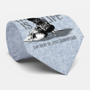 Hockey Is Life Tie