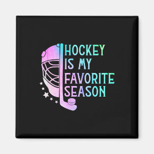 Hockey Is My Favorite Season Ice Hockey Player Hoc Magnet