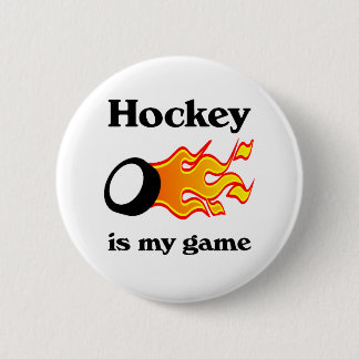 Hockey Is My Game Button