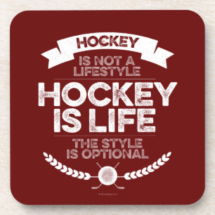 Hockey Is Not A Lifestyle Coaster