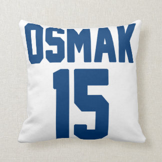 hockey jersey personalised throw pillow 16" x 16"