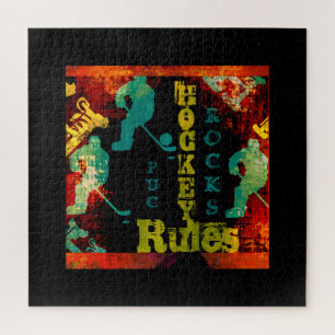 HOCKEY          JIGSAW PUZZLE