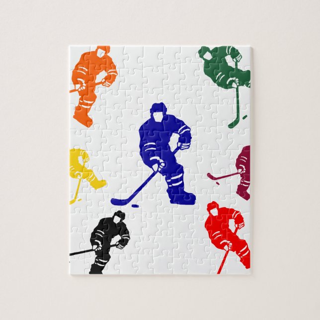 HOCKEY JIGSAW PUZZLE (Vertical)