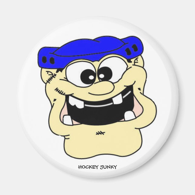 HOCKEY JUNKY MAGNET (Front)