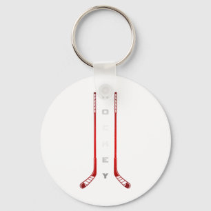 Hockey key ring