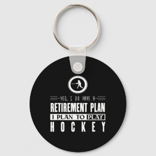 Hockey Key Ring