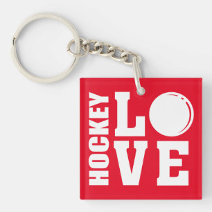 Hockey Key Ring