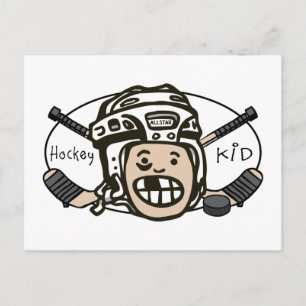 Hockey Kid Postcard