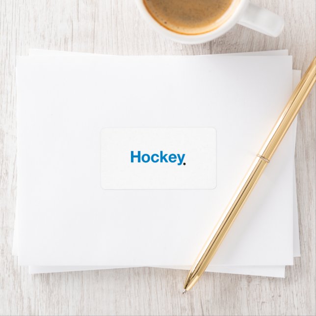 HOCKEY LABEL (Insitu)