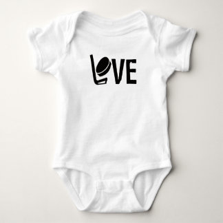 Hockey Love Baby T-Shirt Bodysuit