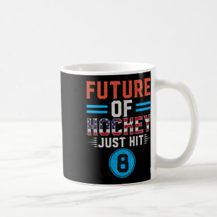 Hockey Lover Birthday 8 Years Old Kid 8th B-day Fu Coffee Mug
