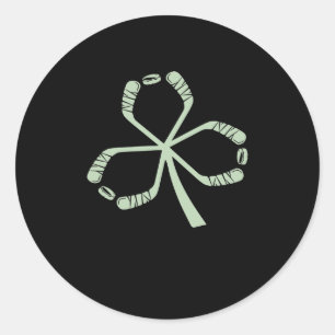 Hockey Lover I'm A Biggest Hockey Fan Classic Round Sticker