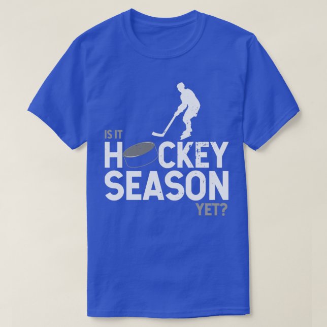 Hockey lovers cant wait for hockey season hockey s T-Shirt (Design Front)